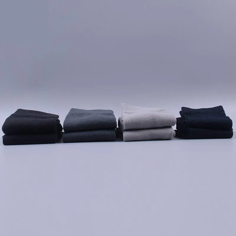4 Pairs Of Men's Crew Socks Lo - Cotton Crew Sock Pack reseña y precio