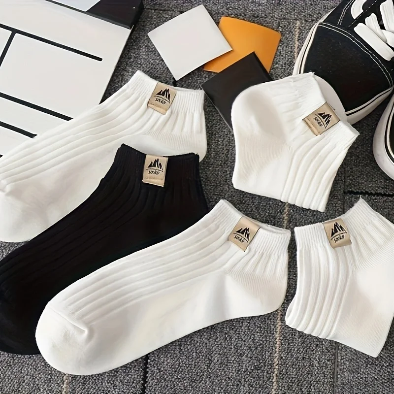 5/10 Pairs Of Men's Outdoor Sp - No Show Sock Women reseña y precio