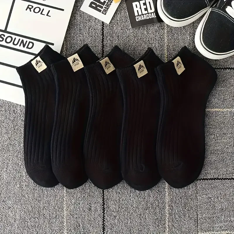 5/10 Pairs Of Men's Outdoor Sp - No Show Sock Women reseña y precio