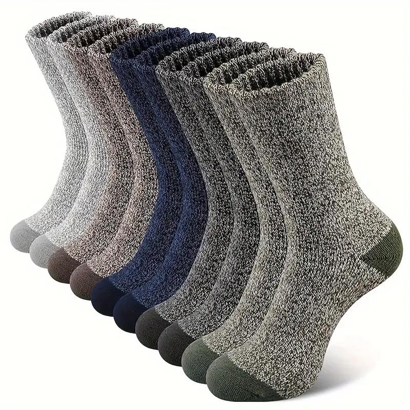 5 Pairs Merino Wool Socks For  - Wool Hiking Sock reseña y precio