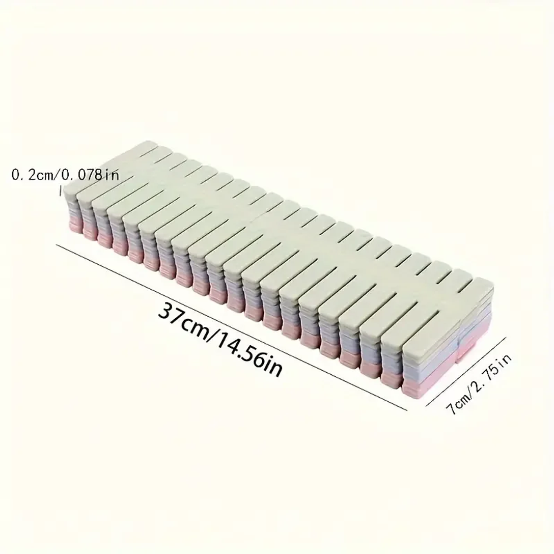4PCS Adjustable Divider Underw - Sock Organizer Tray reseña y precio