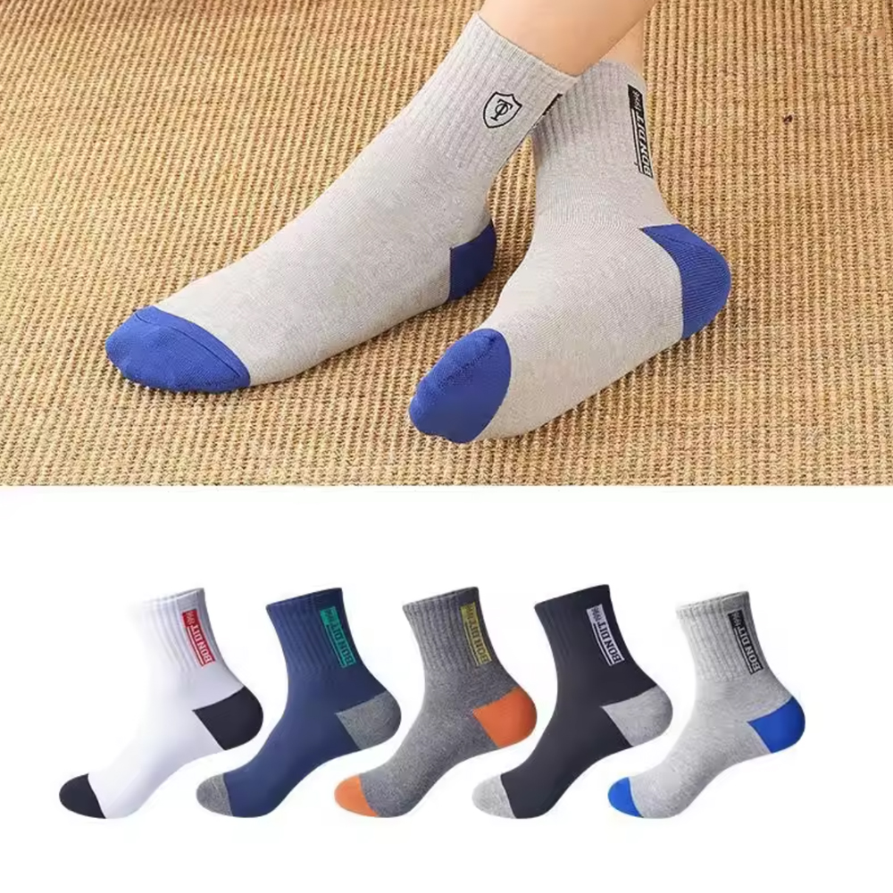 Men's 20-Pack Premium Thermal  - Cotton Crew Sock Pack reseña y precio