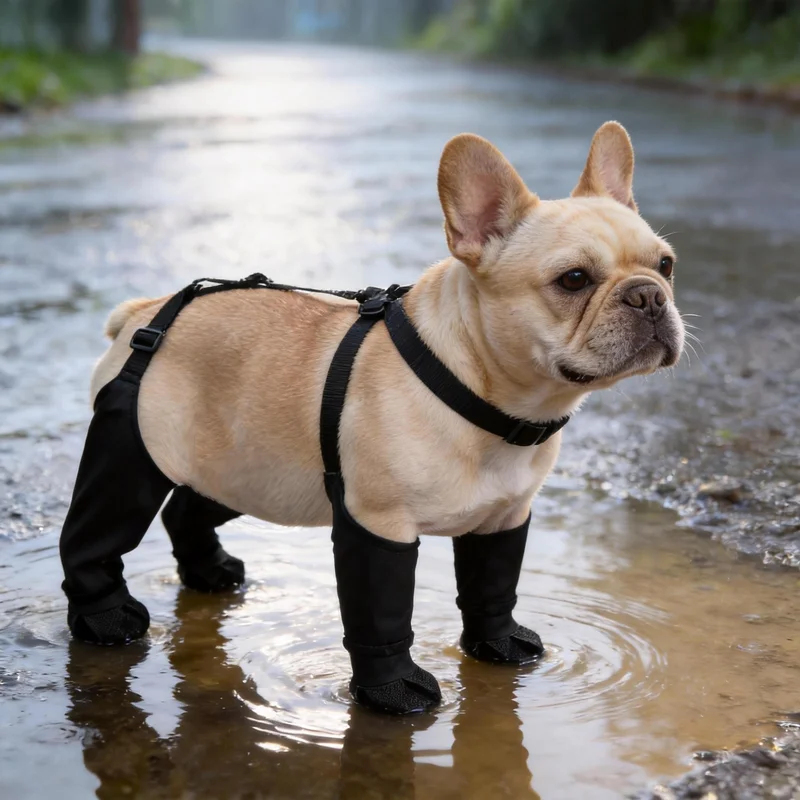 Waterproof Dog Boots Anti-Slip - Wool Hiking Sock reseña y precio