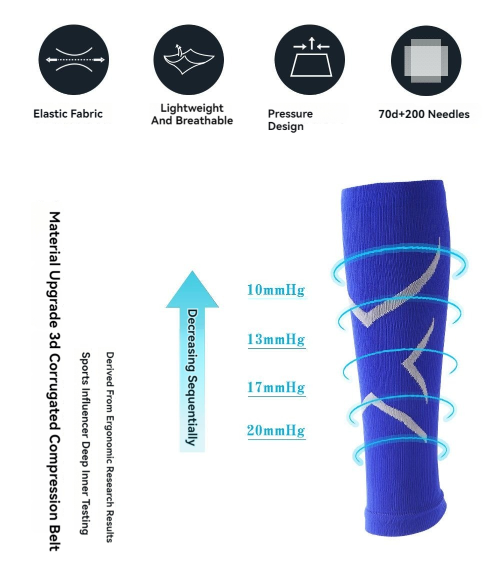 1Pairs Unisex Sports Leg Cover - Compression Sleeve Calf reseña y precio