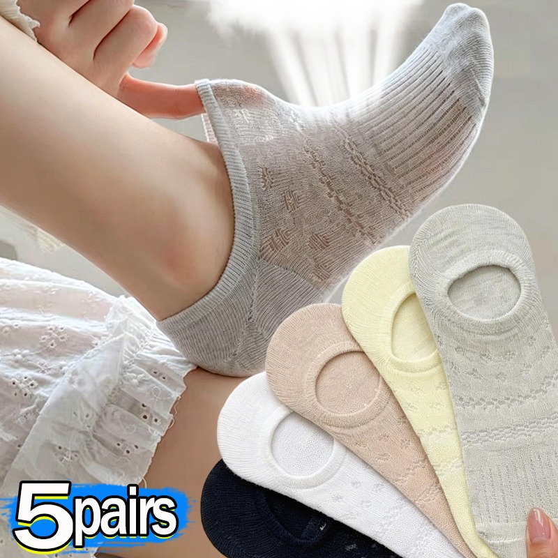 Lace Openwork Ballet Socks for - Invisibility Sock Loafer reseña y precio