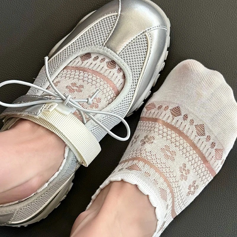 Lace Openwork Ballet Socks for - Invisibility Sock Loafer reseña y precio
