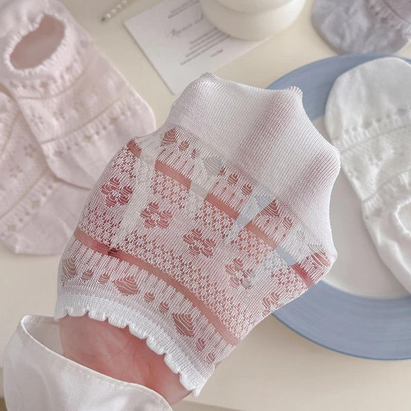 Lace Openwork Ballet Socks for - Invisibility Sock Loafer reseña y precio