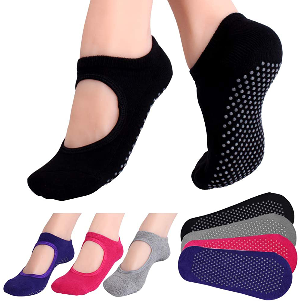 Backless Non-slip Fitness Pila - Grip Sock Yoga reseña y precio