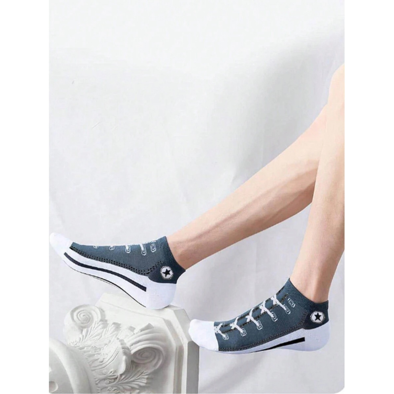 5/10 Pairs Multi-Color Breatha - Ankle Sock Low Cut reseña y precio