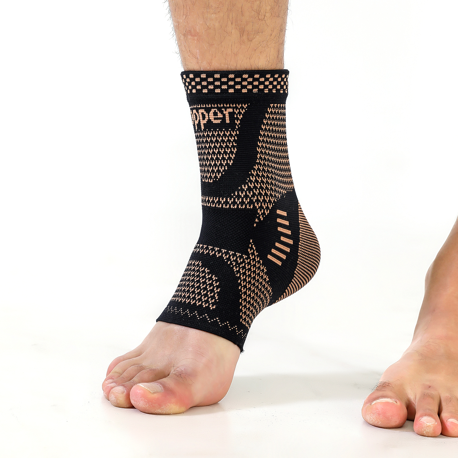 1/2 piece Copper Ankle Brace,I - Ankle Brace Sock reseña y precio