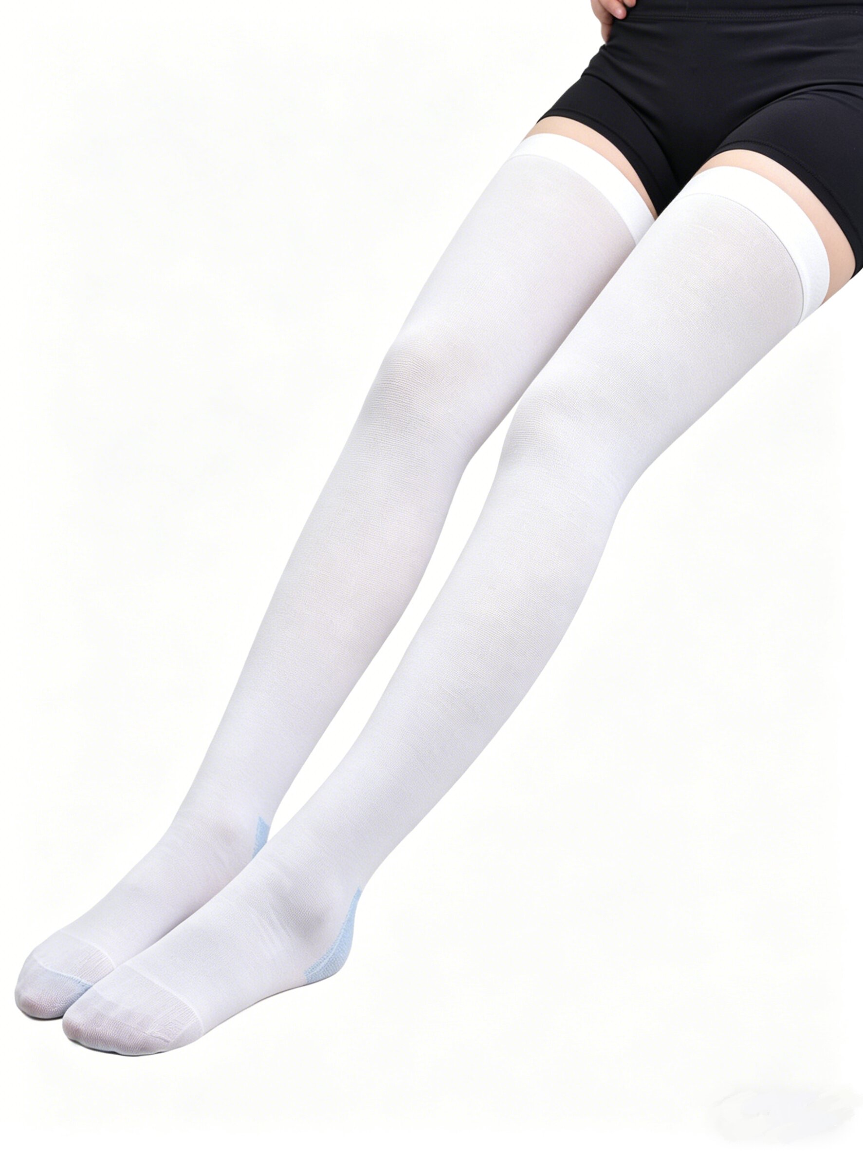 Blue White Graduated Compressi - Compression Sock Medical reseña y precio