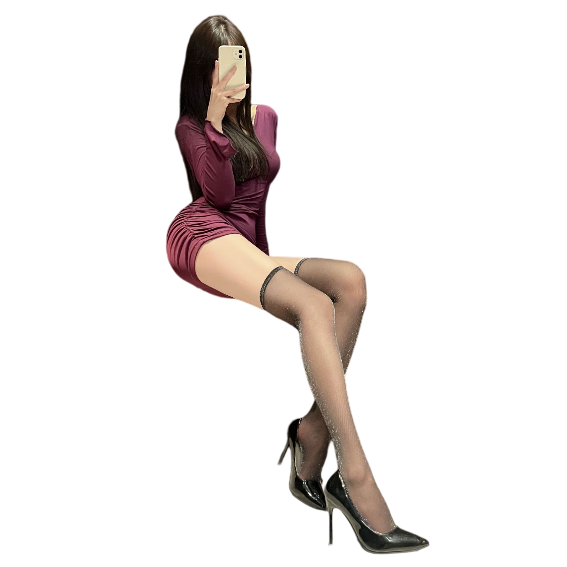 Gypsophila Fine Flashing Black - Knee High Sock Women reseña y precio