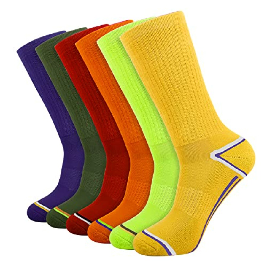 Mens 6 Pack Athletic Performan - Athletic Sock Cushion reseña y precio