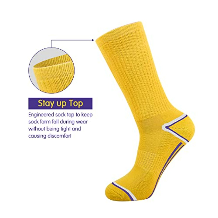 Mens 6 Pack Athletic Performan - Athletic Sock Cushion reseña y precio
