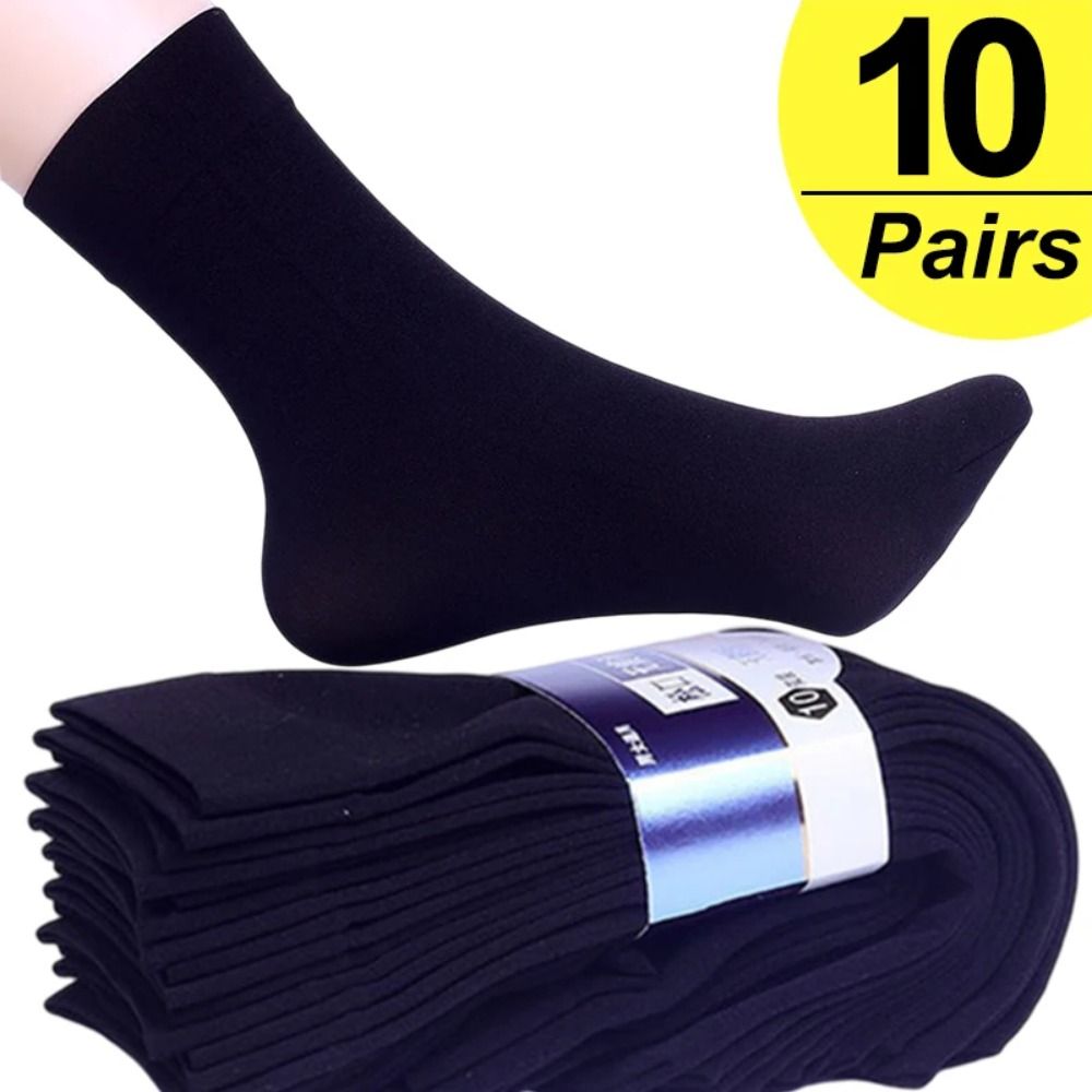 10pairs Fashion Breathable Men - Silk Sock Bamboo reseña y precio