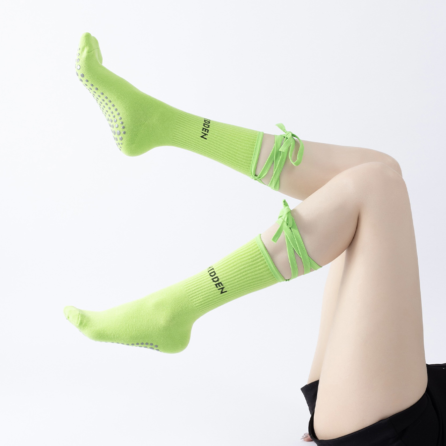 Women Bandage Yoga Socks Cotto - Grip Sock Yoga reseña y precio