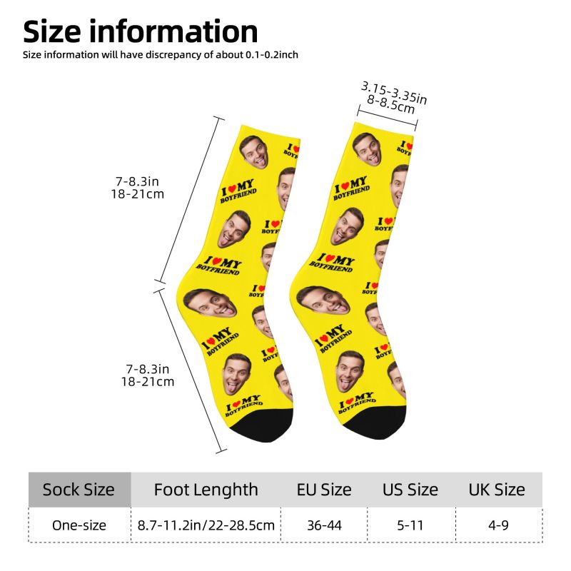 Novelty Men's I Love My Boyfri - Dress Sock Men reseña y precio