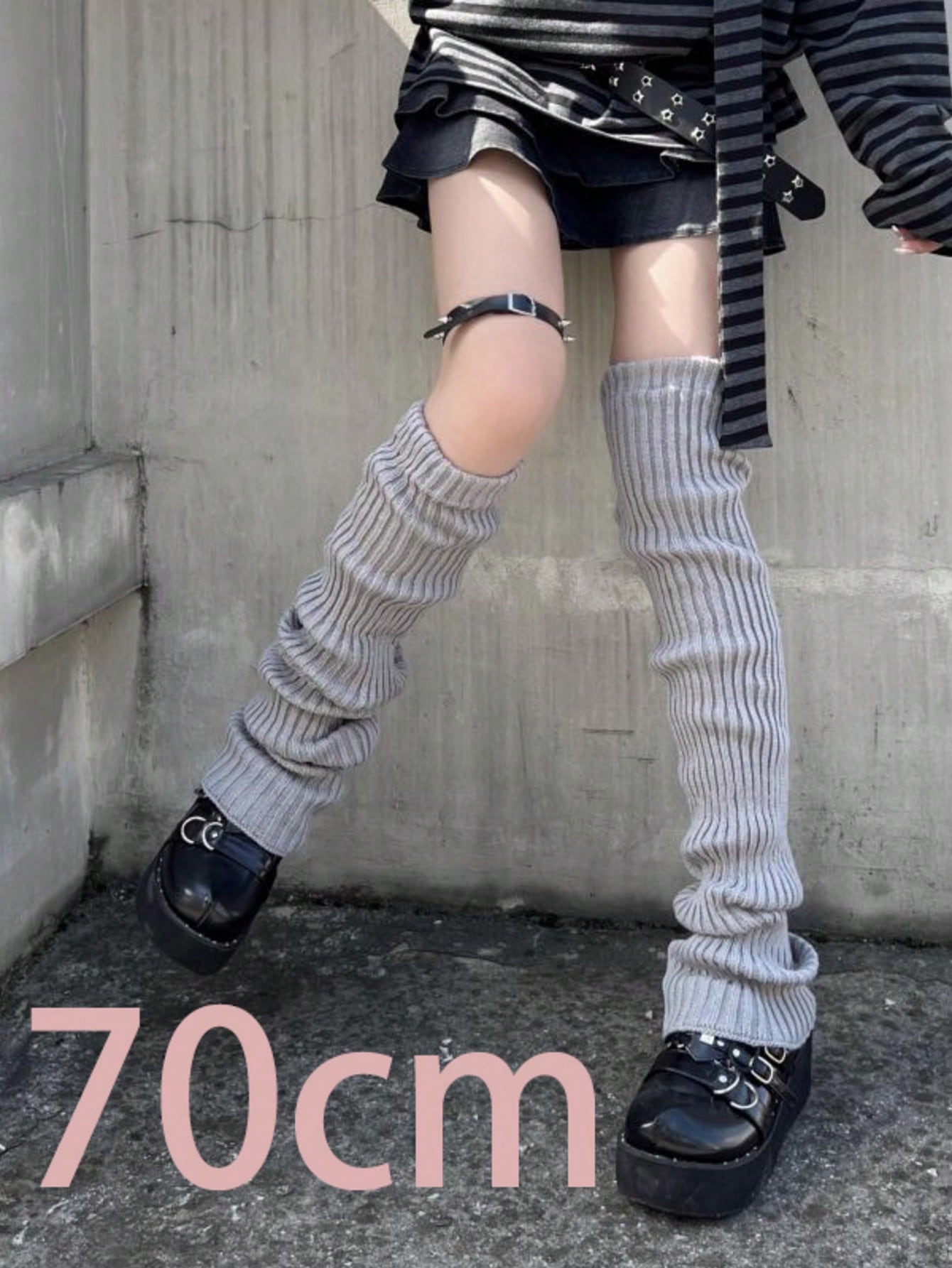 2pcs 70cm Extended Leg Warmers - Boot Sock Slouchy reseña y precio