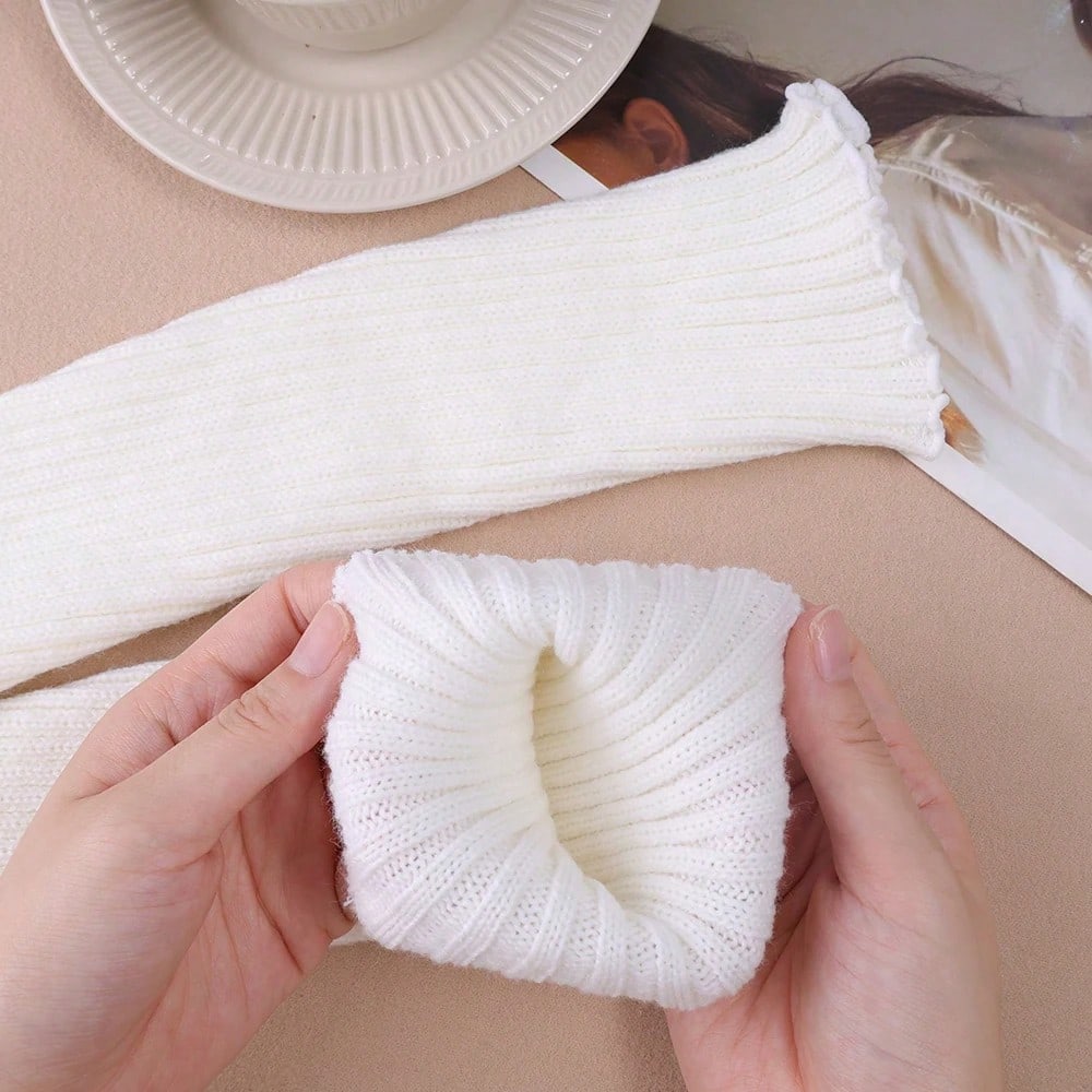 2pcs 70cm Extended Leg Warmers - Boot Sock Slouchy reseña y precio