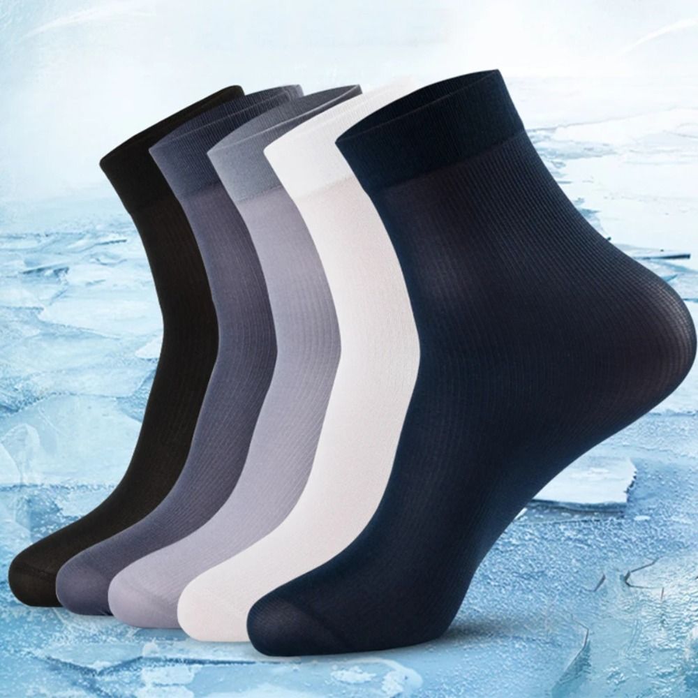 10pairs Fashion Breathable Men - Silk Sock Bamboo reseña y precio
