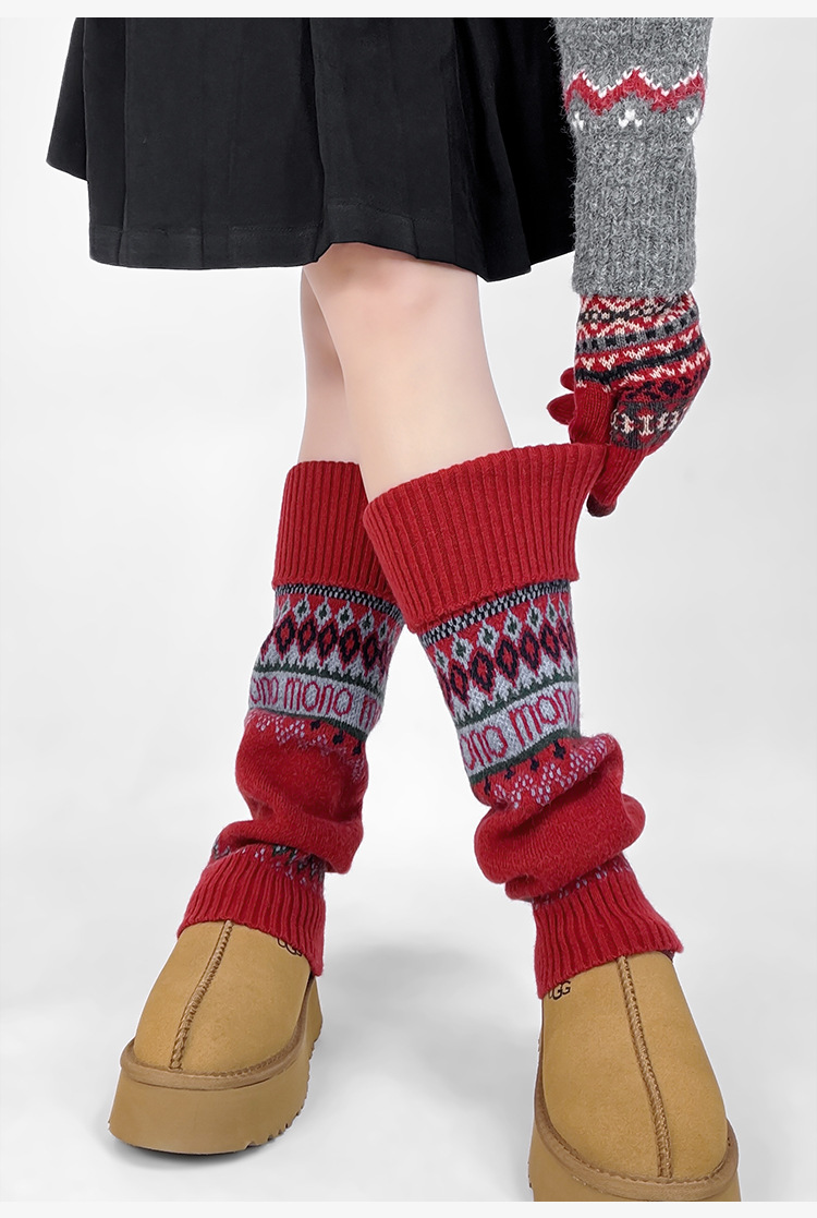 New Women's Knitted Leg Warmer - Boot Sock Slouchy reseña y precio
