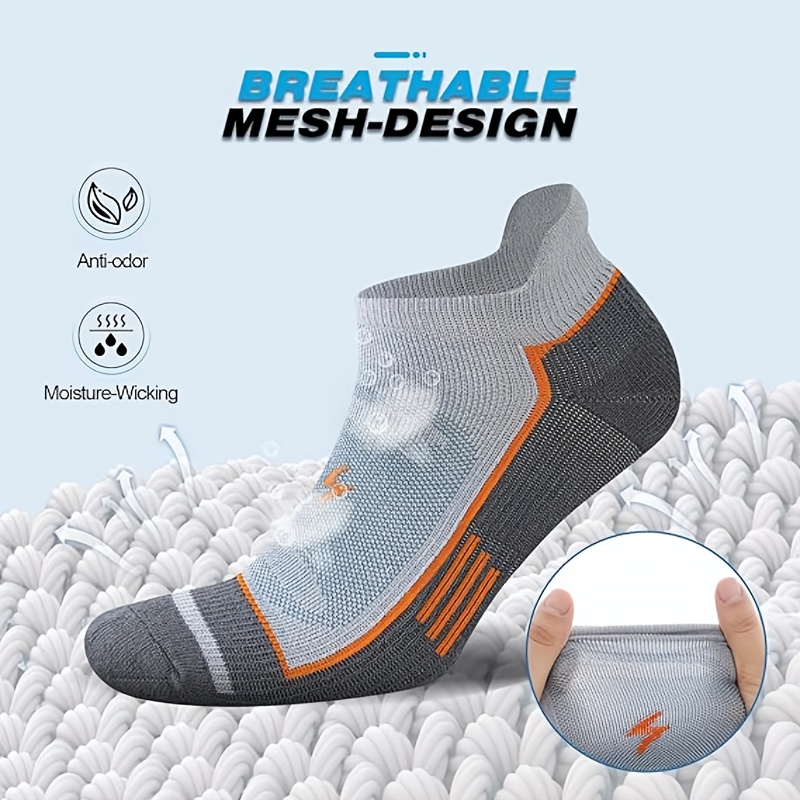 6 Pack Men's Athletic Socks Th - Athletic Sock Cushion reseña y precio