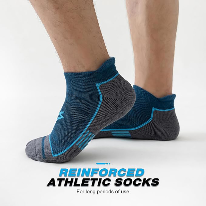 6 Pack Men's Athletic Socks Th - Athletic Sock Cushion reseña y precio