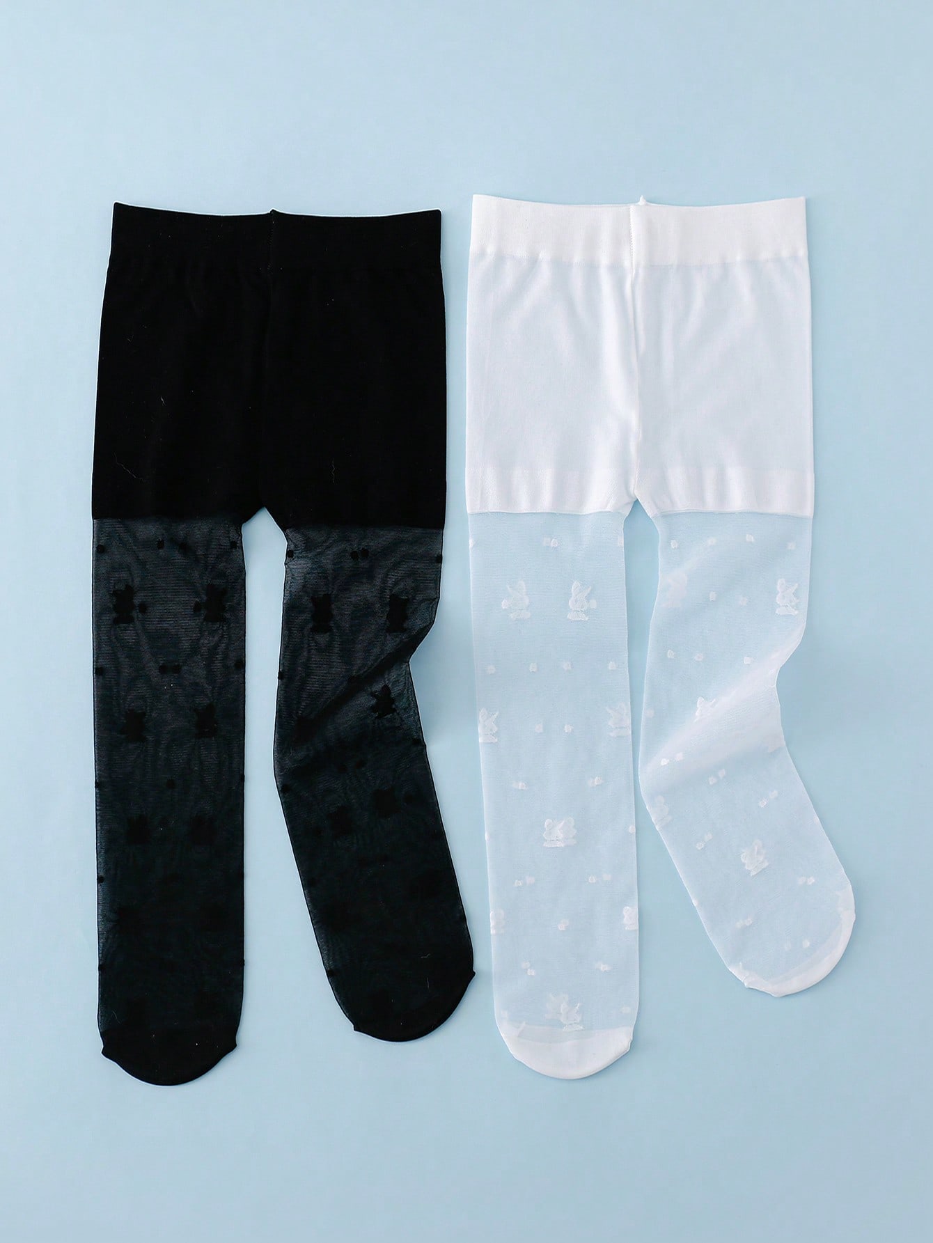 3Pack Toddler Girl Rabbit Prin - Tights Pantyhose Sheer reseña y precio