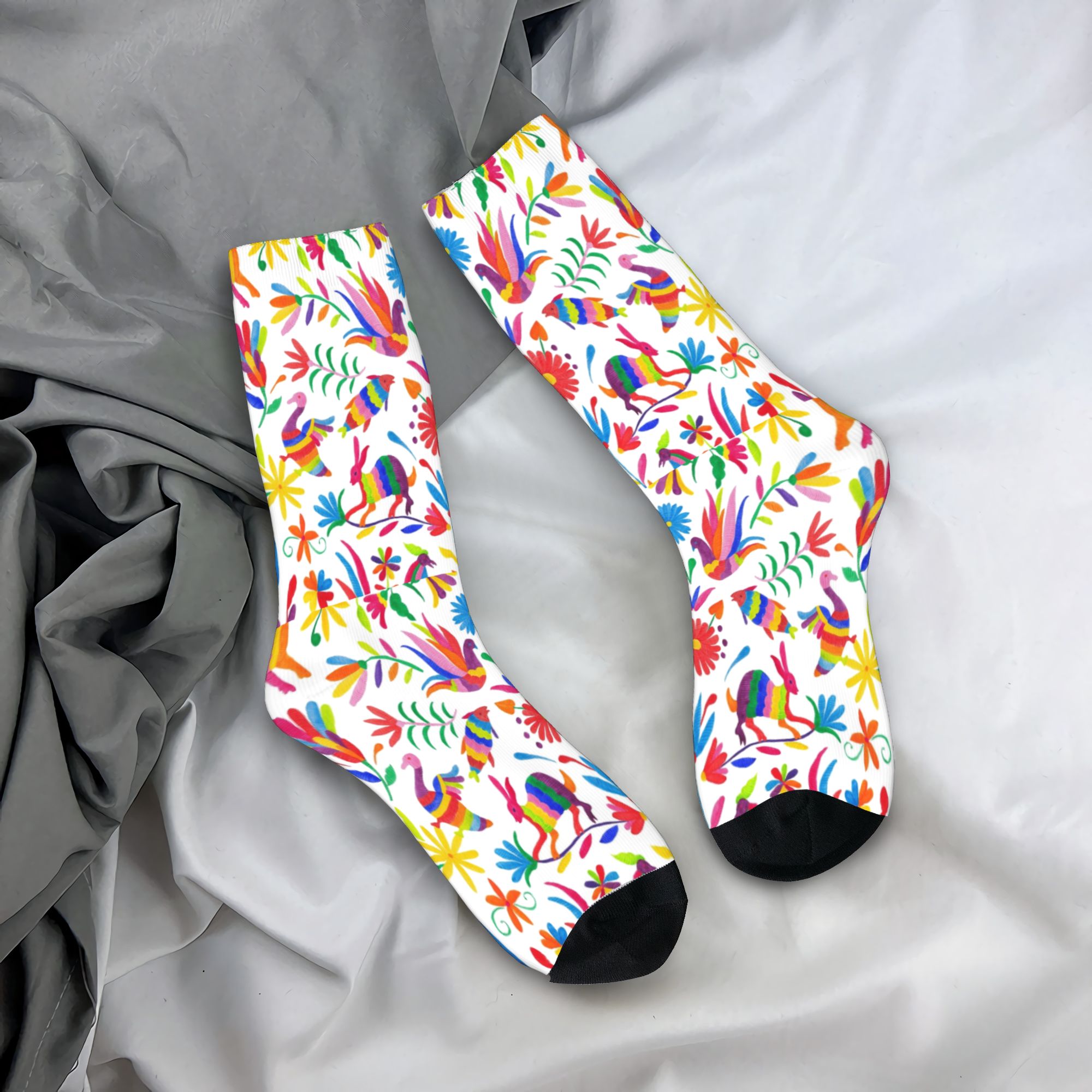 Custom Otomi Folk Mexican Art  - Dress Sock Men reseña y precio