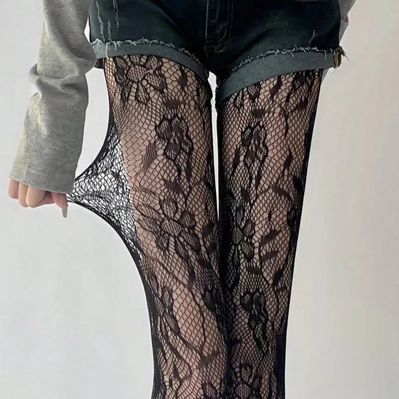 Gothic Fishnet Tights Women Sh - Tights Pantyhose Sheer reseña y precio