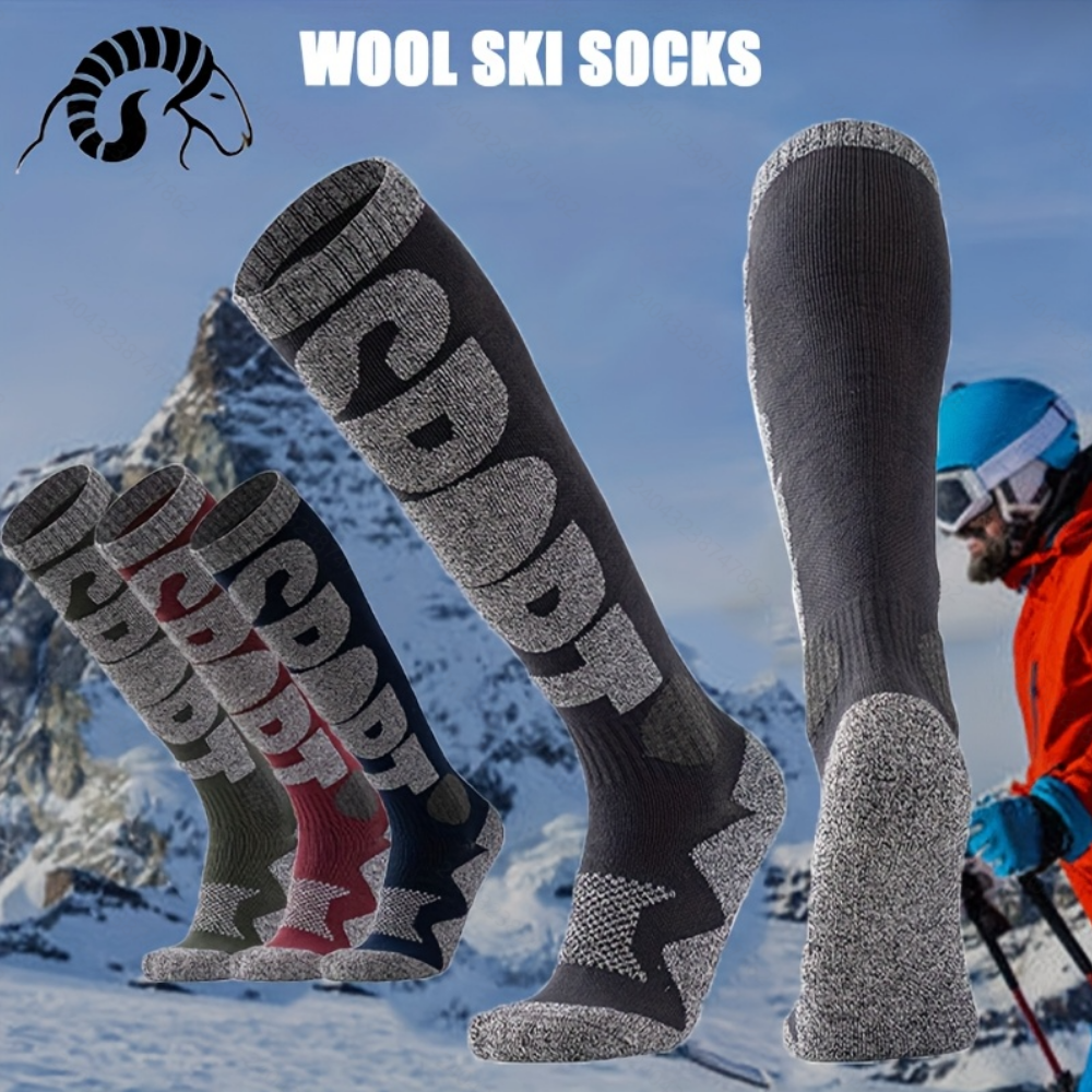 Winter Warm Ski Socks Thickene - Wool Hiking Sock reseña y precio