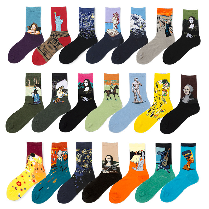 7 Pairs Lot Pack Dropshipping  - Cotton Crew Sock Pack reseña y precio