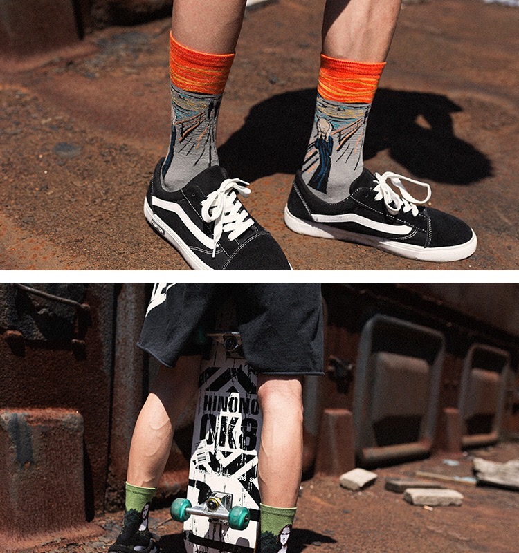 7 Pairs Lot Pack Dropshipping  - Cotton Crew Sock Pack reseña y precio