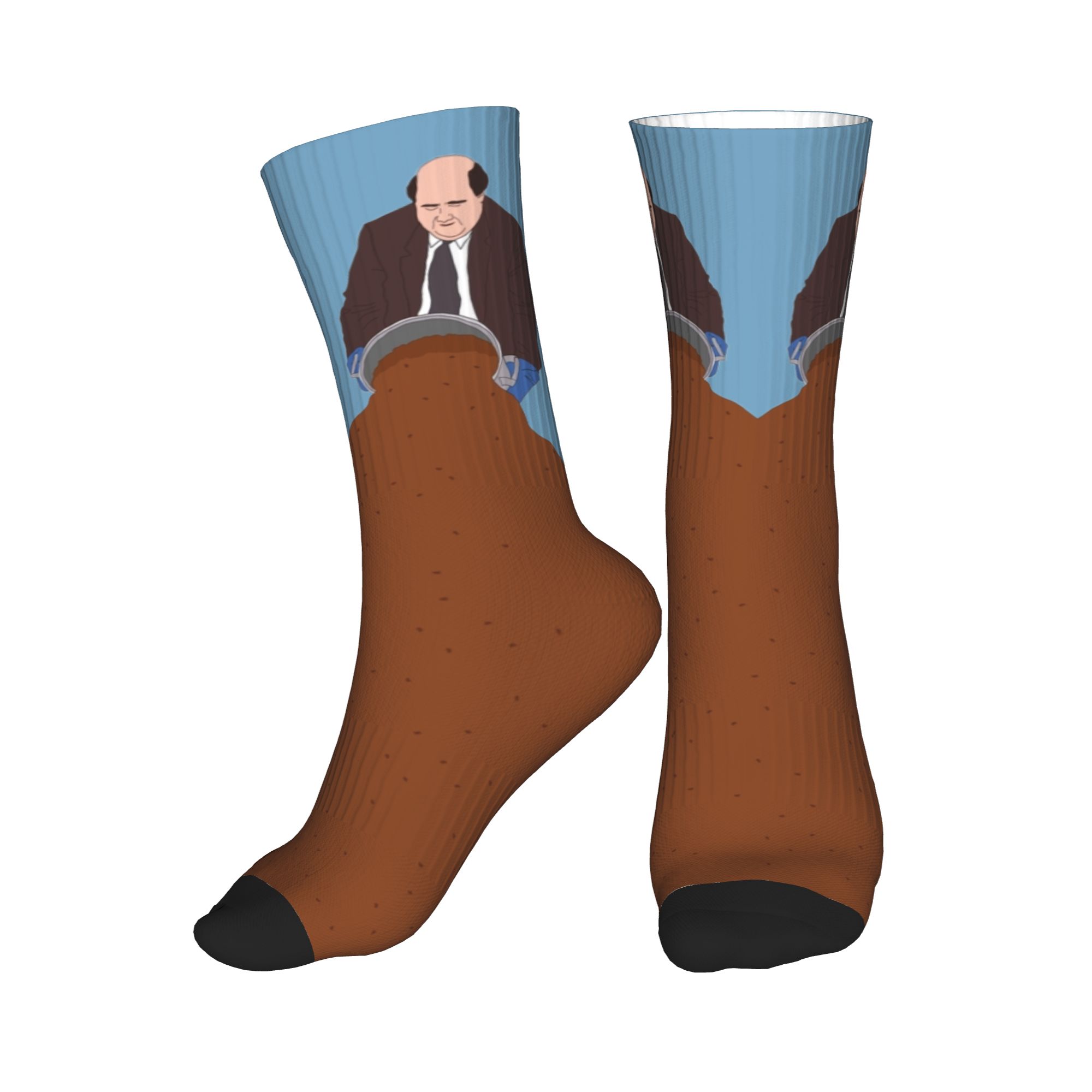 TV Show The Office Kevin's Fam - Dress Sock Men reseña y precio