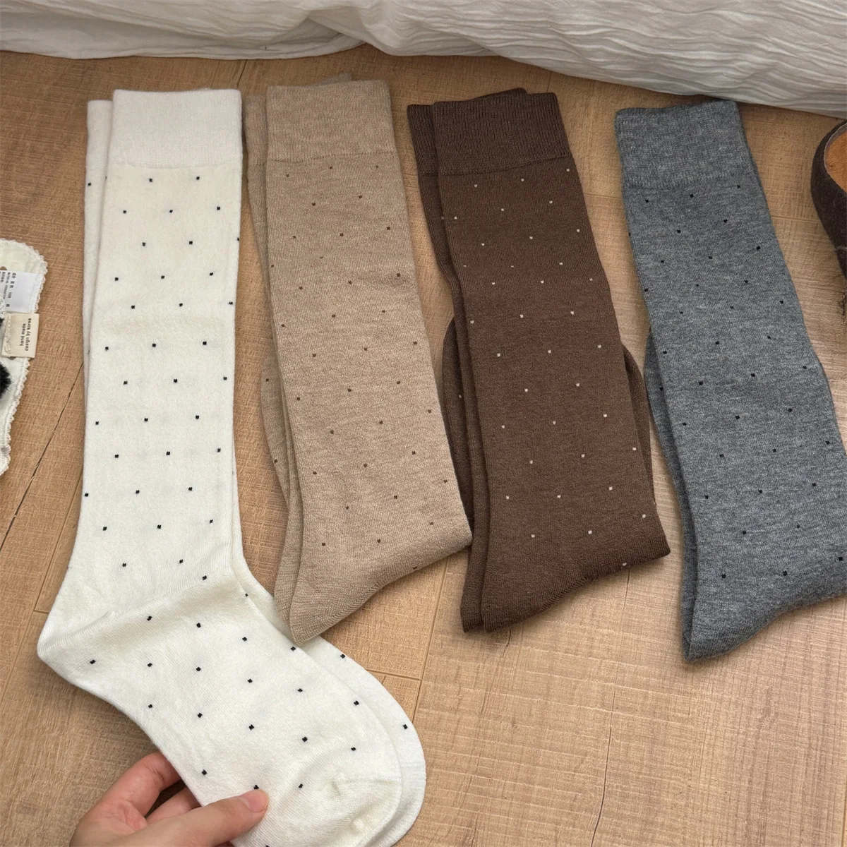 SP&CITY Winter Sweet Polka Dot - Silk Sock Bamboo reseña y precio