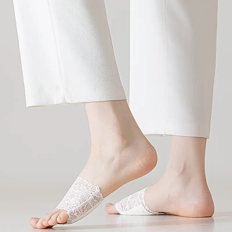 1-10Pairs Women Lace Loafer So - Invisibility Sock Loafer reseña y precio