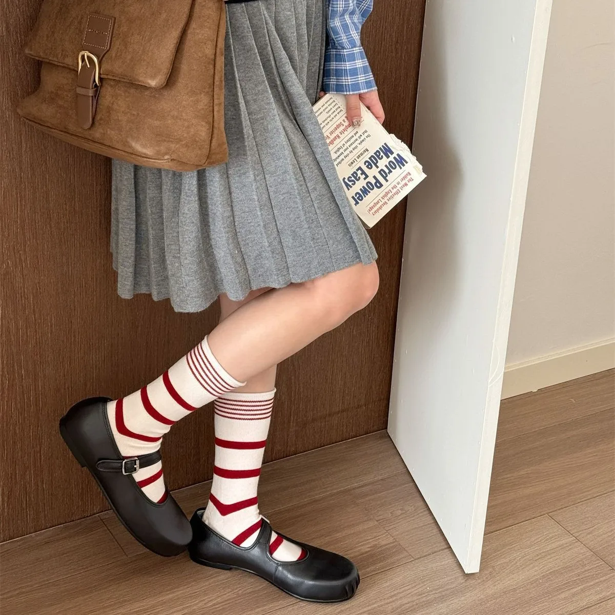 Korean Winter Striped Wool Sil - Silk Sock Bamboo reseña y precio