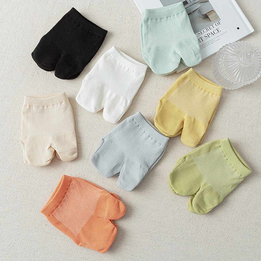 Lovely Cute Cotton Summer Mesh - Toe Sock Split reseña y precio