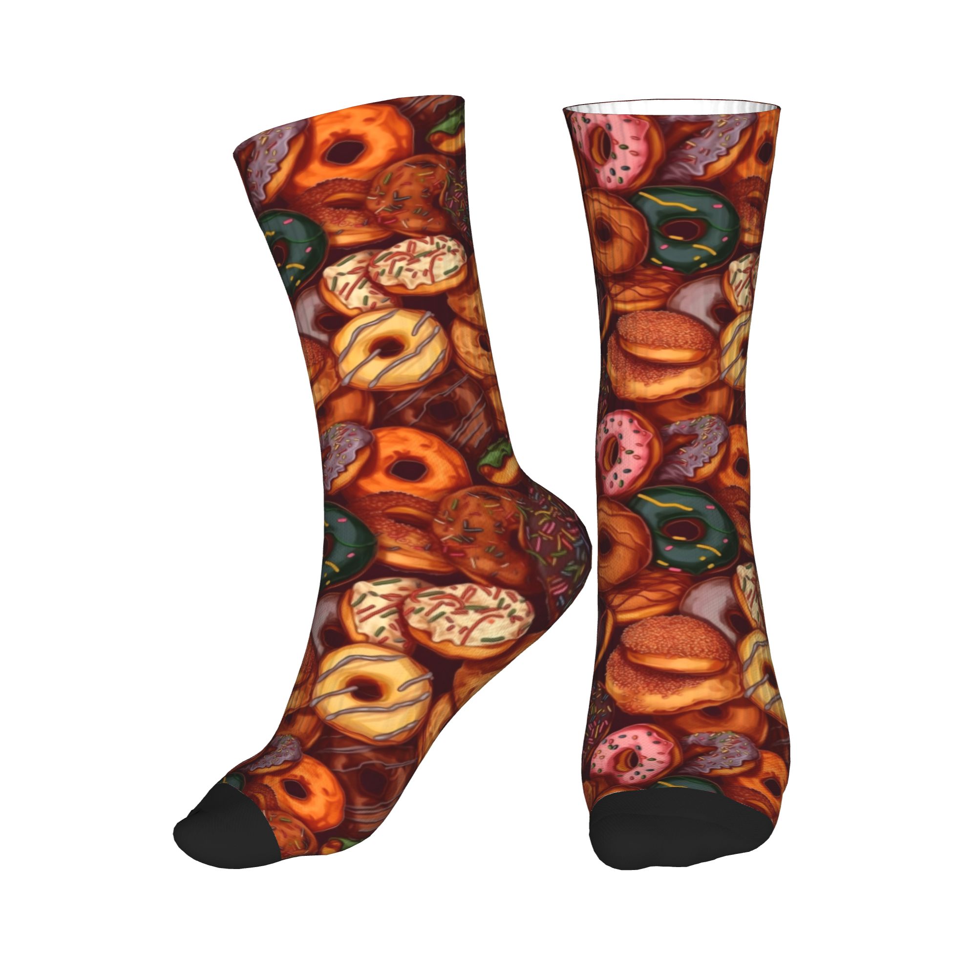 Fun Men's Colorful Candy Donut - Dress Sock Men reseña y precio