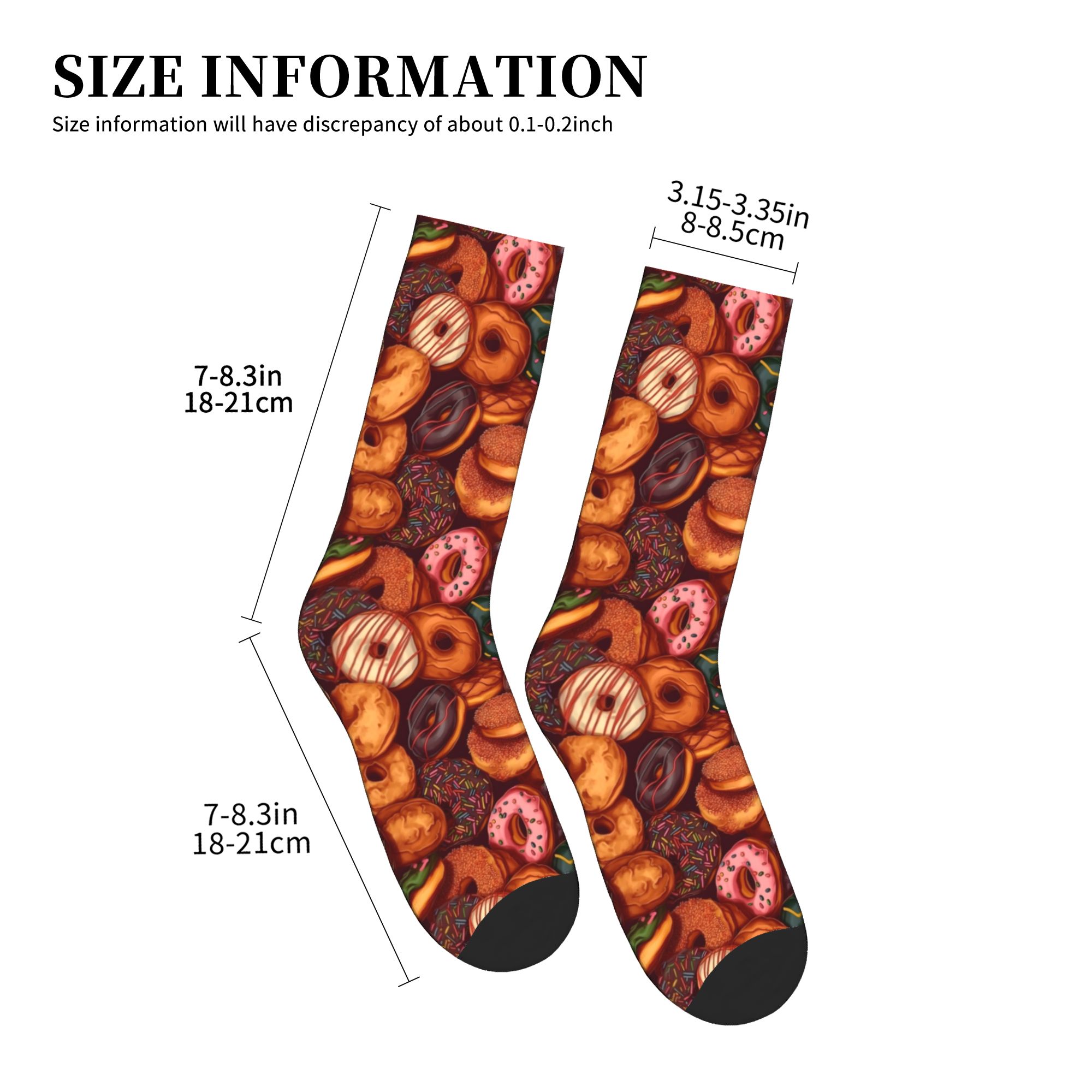 Fun Men's Colorful Candy Donut - Dress Sock Men reseña y precio