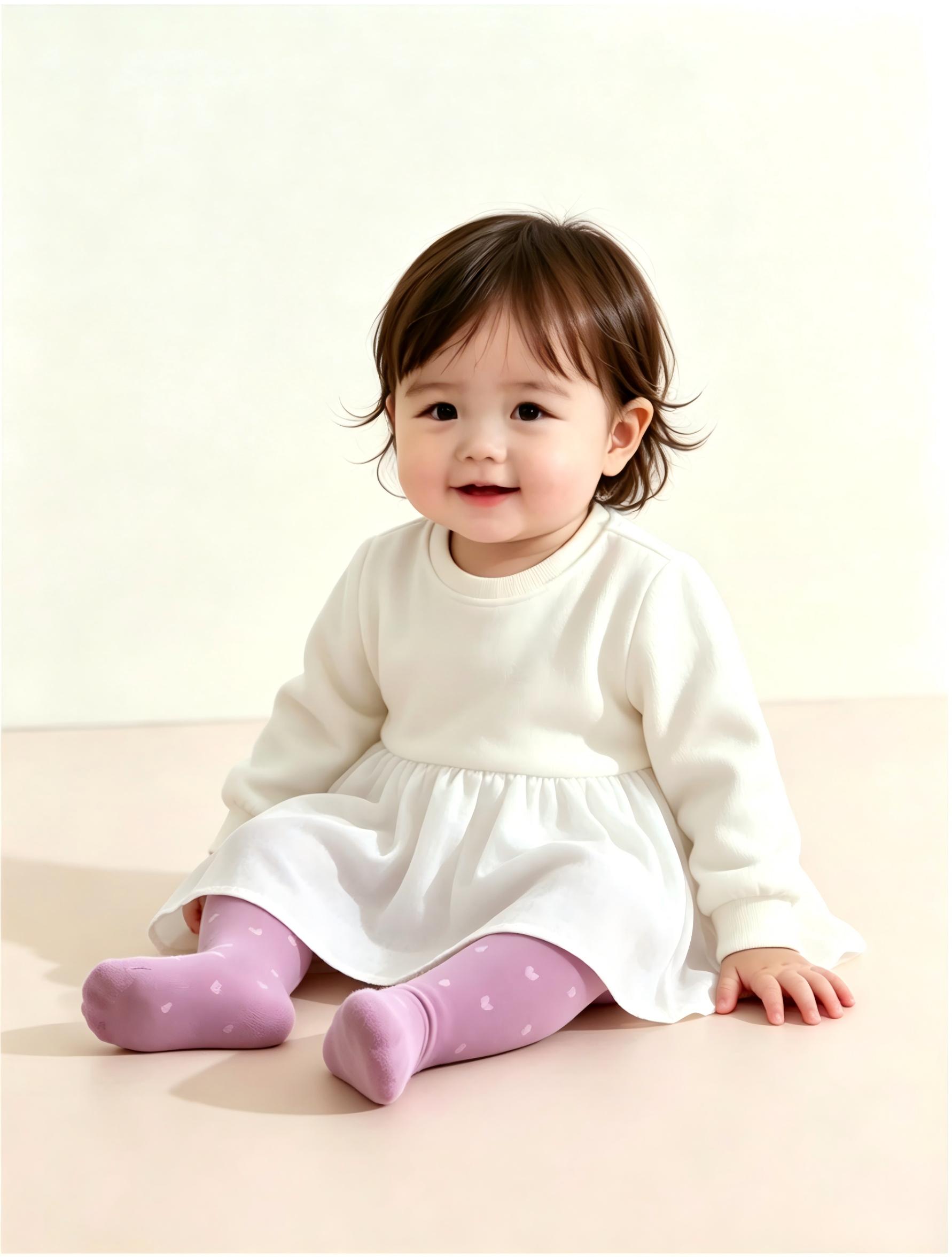3PCS Toddler Girls Heart Print - Tights Pantyhose Sheer reseña y precio