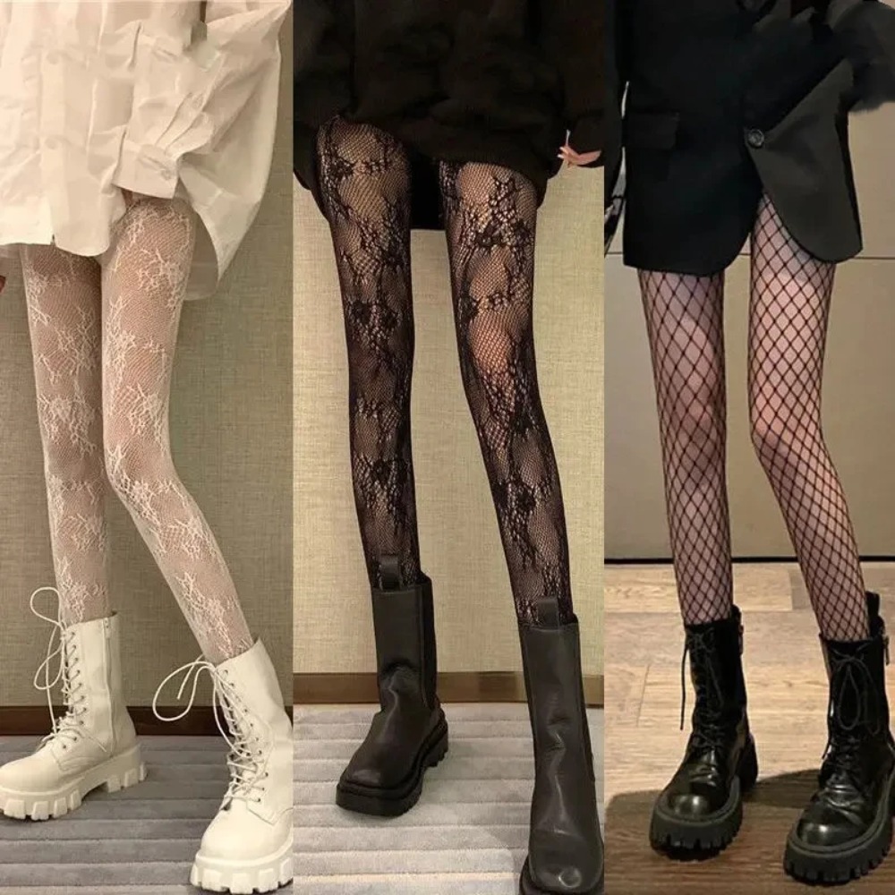 Fishnet Stockings Black Tights - Tights Pantyhose Sheer reseña y precio