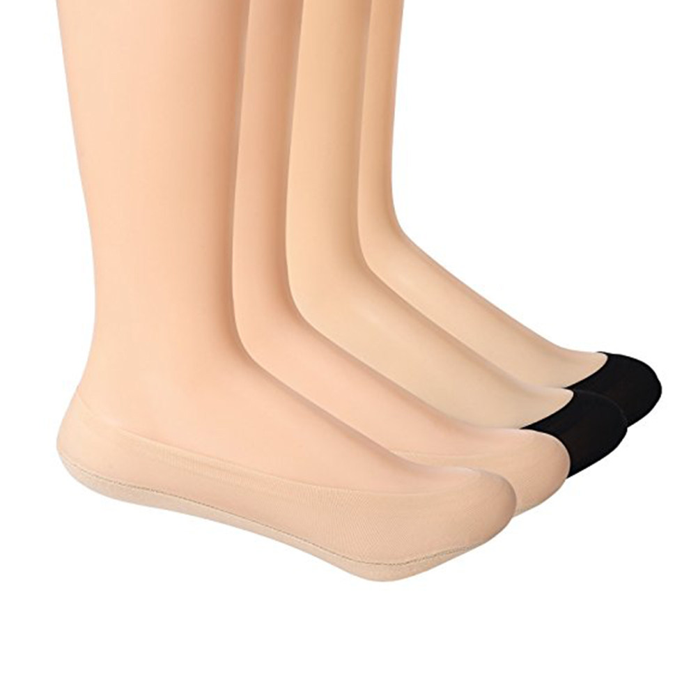 4Pair Women Ultra Low Invisibl - Invisibility Sock Loafer reseña y precio