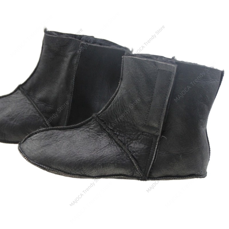 Genuine Sheepskin Leather Sock - Thermal Sock Winter reseña y precio