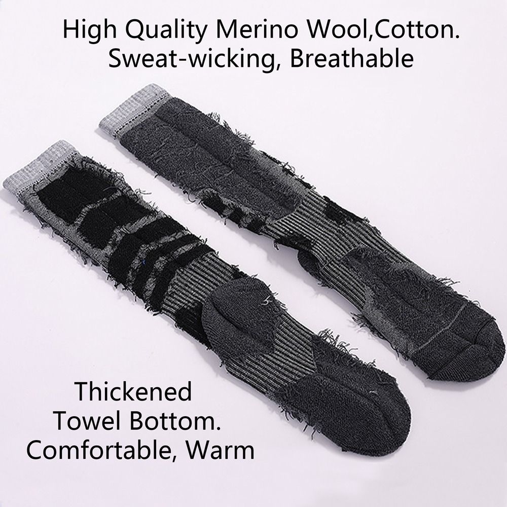 Thickened Merino Wool Outdoor  - Wool Hiking Sock reseña y precio