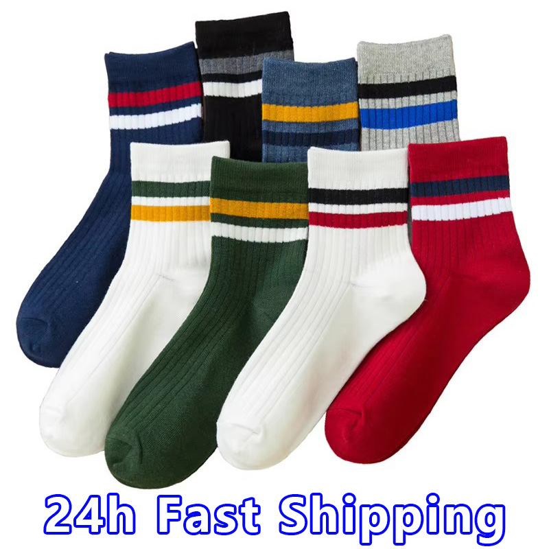 3 Pairs/Pack Cotton Mens Socks - Cotton Crew Sock Pack reseña y precio