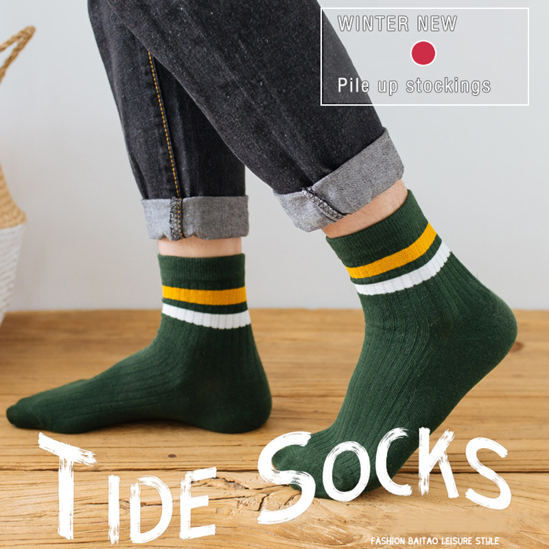 3 Pairs/Pack Cotton Mens Socks - Cotton Crew Sock Pack reseña y precio