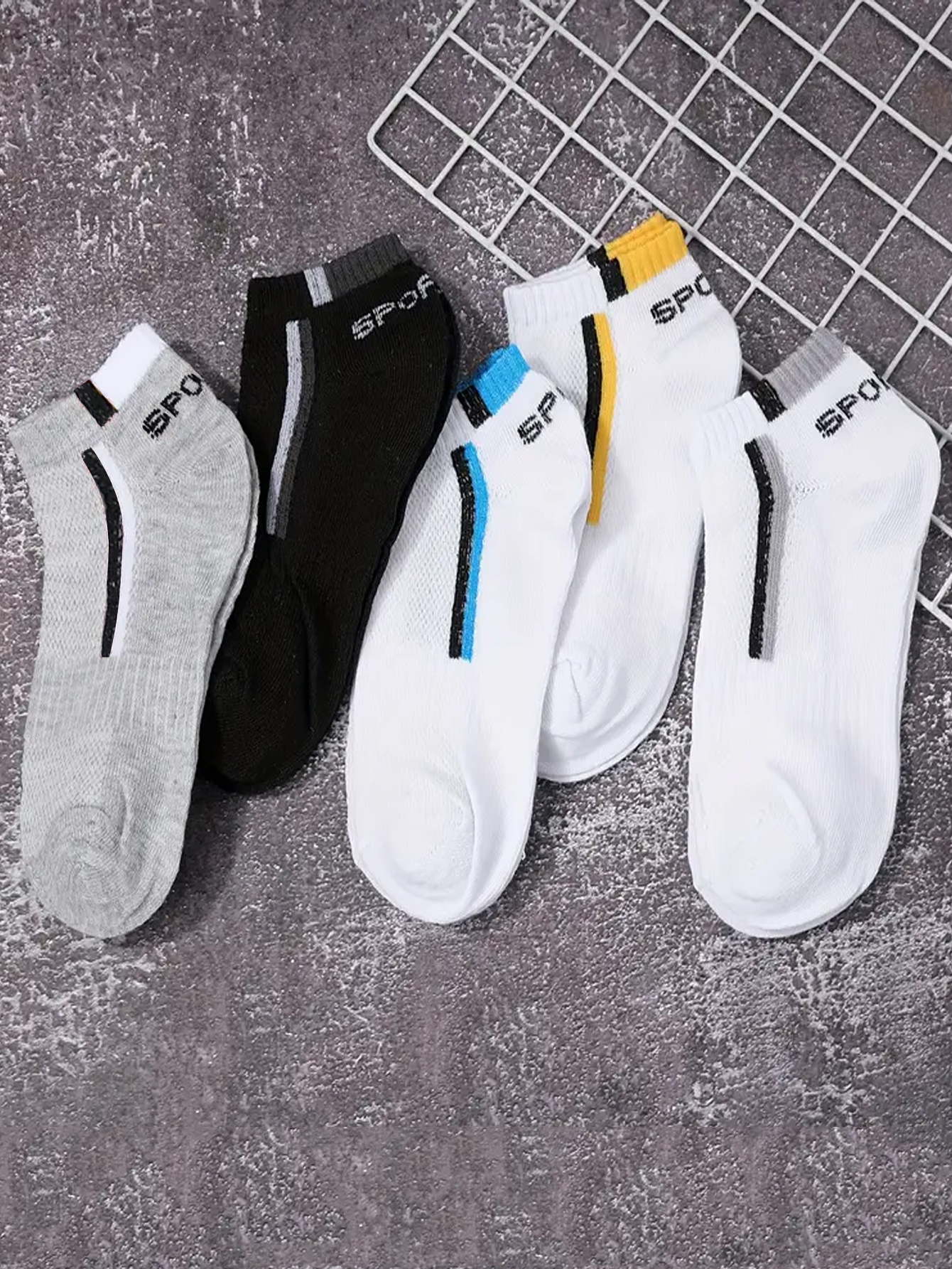 5/10/20/30Pairs Men's Color-bl - Ankle Sock Low Cut reseña y precio