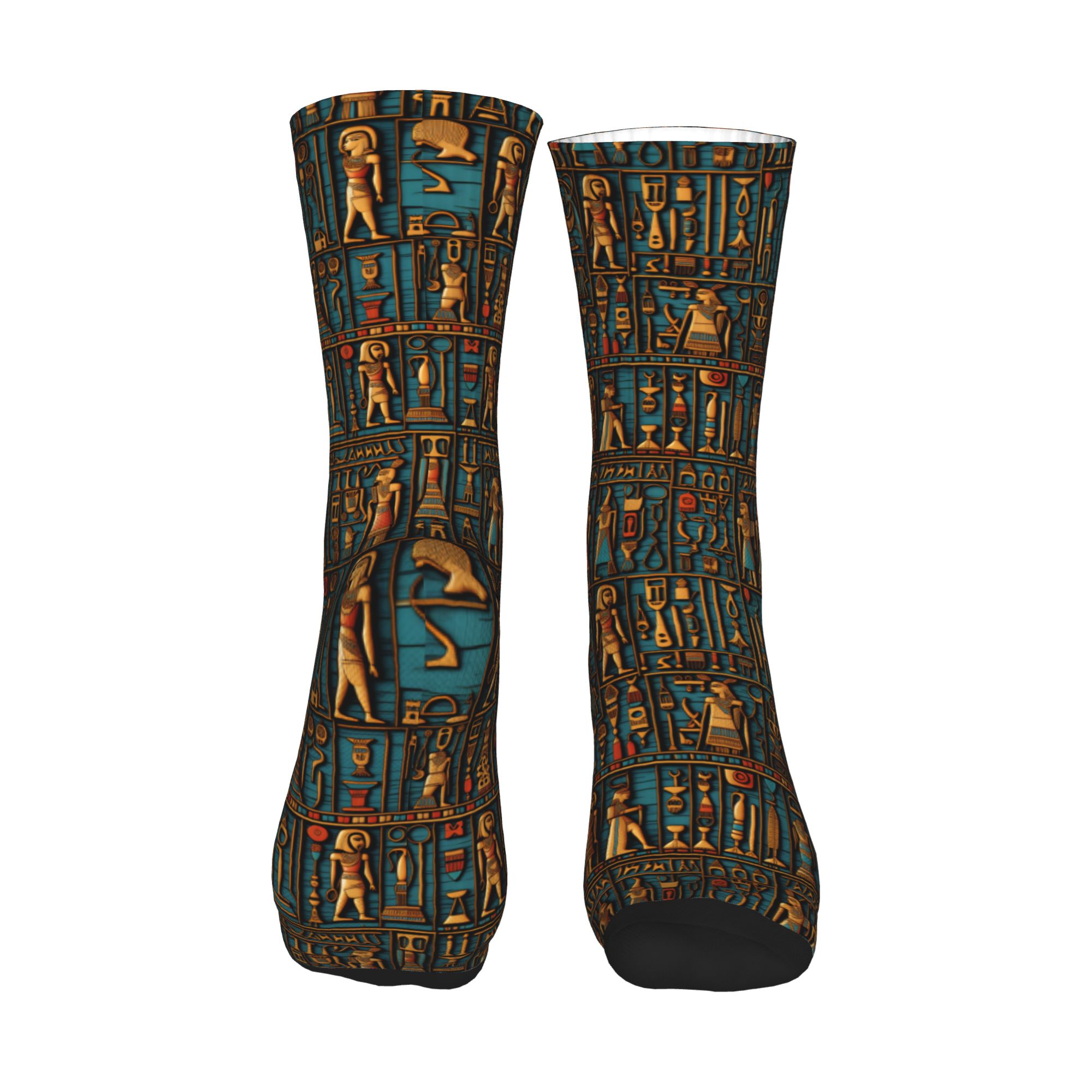 Cool Men's Egyptian Hieroglyph - Dress Sock Men reseña y precio