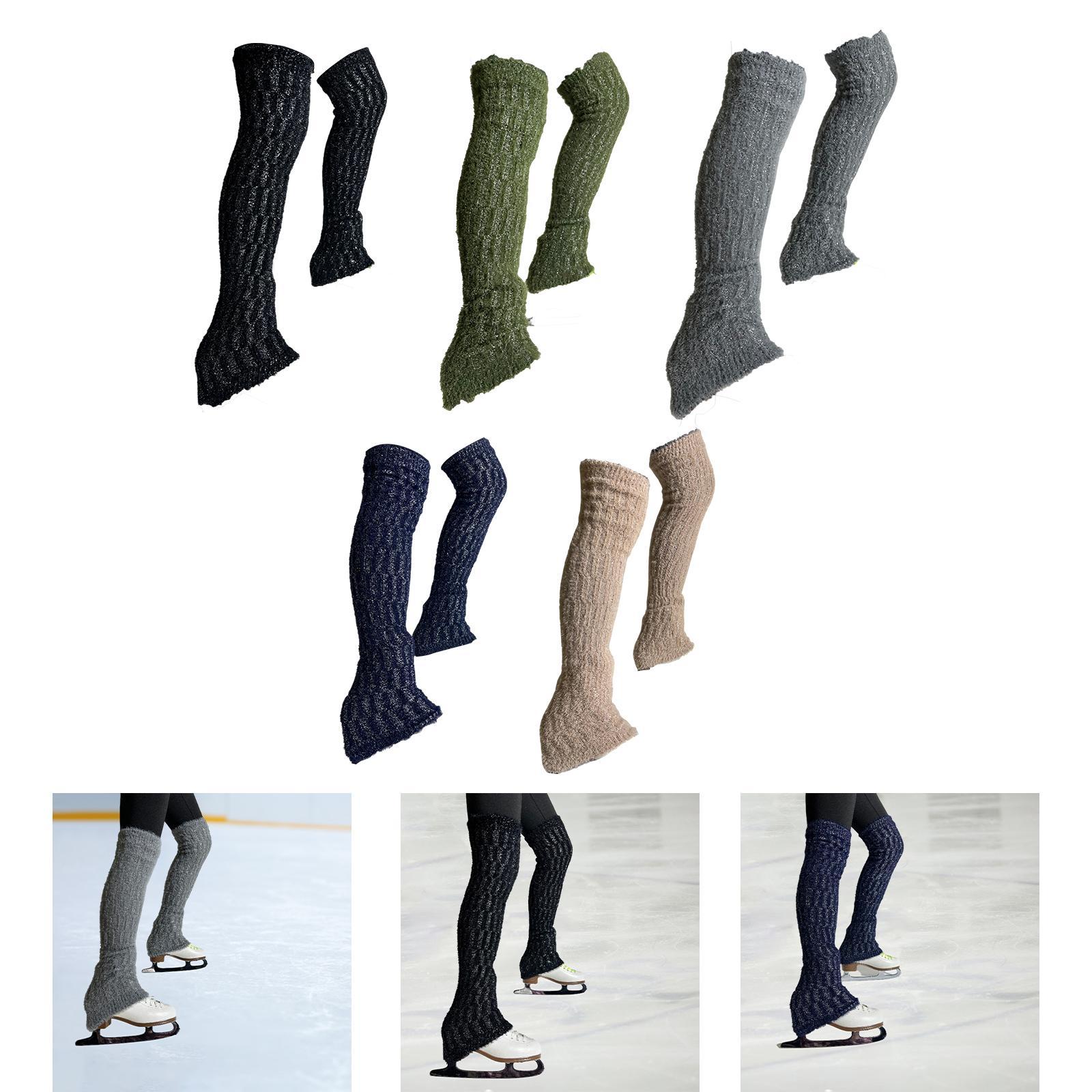 Ice Figure Skating Leg Warmers - Thermal Sock Winter reseña y precio